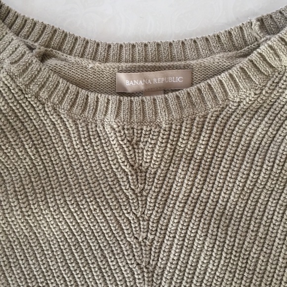 🆕 Banana Republic Lurex Sweater - Picture 3 of 8